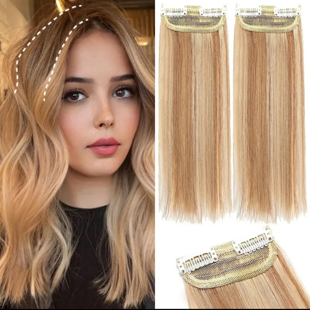 》NEW 2 Piece Hair Extensions/Topper